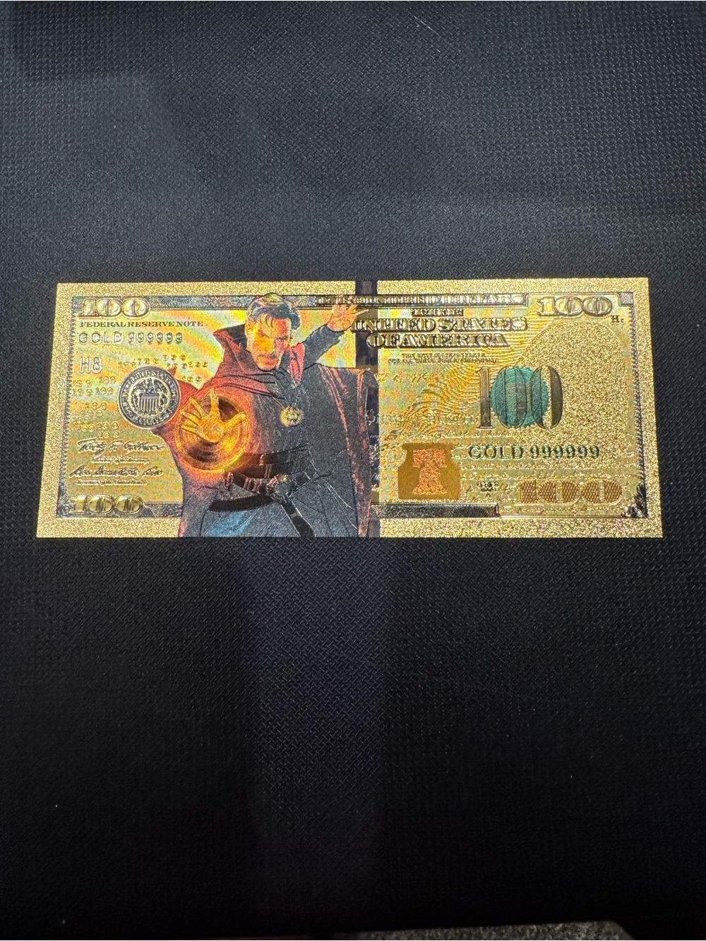 Dr. Strange Gold collectible note